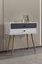 Hanah Home Vita 5202 Blanco y Antracita